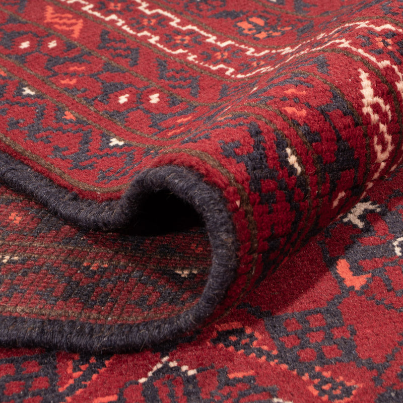 Afghan Rug - Bukhara - 284 x 195 cm - red