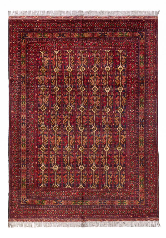 Afghan Rug - 353 x 254 cm - rust