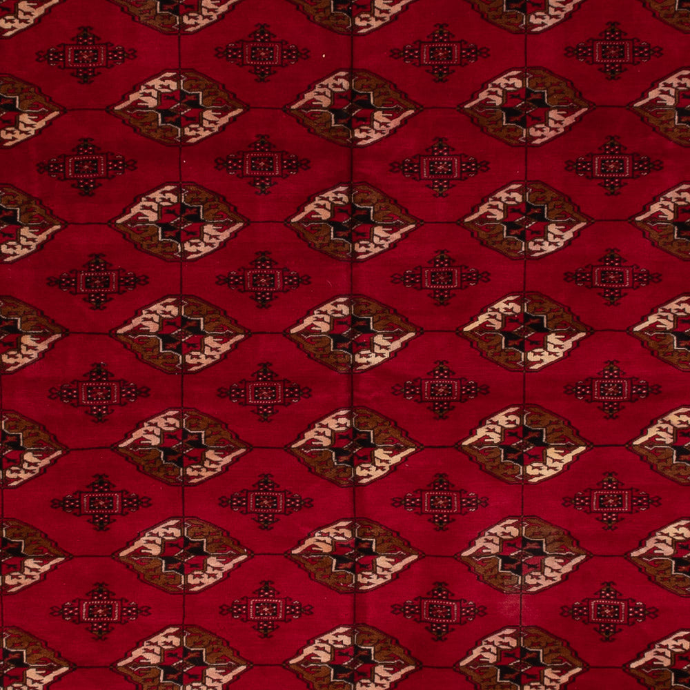 Afghan Rug - Bukhara - 382 x 300 cm - red