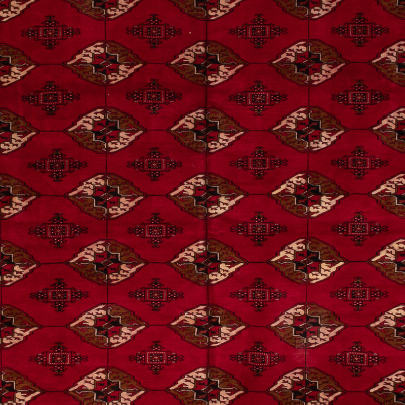 Afghan Rug - Bukhara - 382 x 300 cm - red