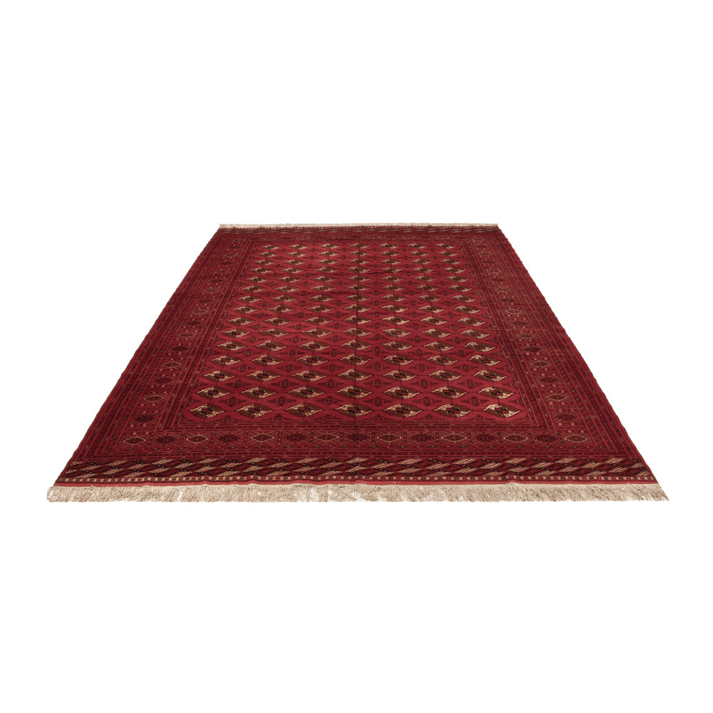 Afghan Rug - Bukhara - 382 x 300 cm - red