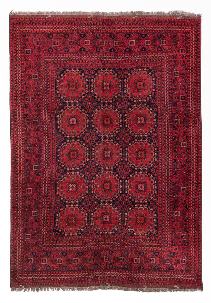 Afghan Rug - 335 x 240 cm - red
