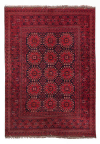 Afghan Rug - 335 x 240 cm - red