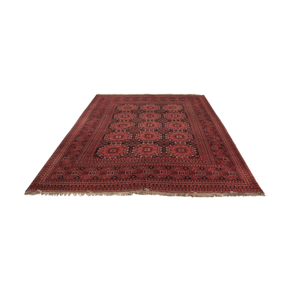 Afghan Rug - 335 x 240 cm - red