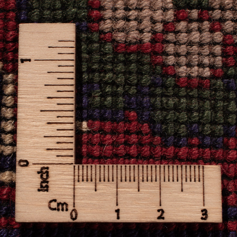 Runner Afghan Rug - 403 x 296 cm - dark beige