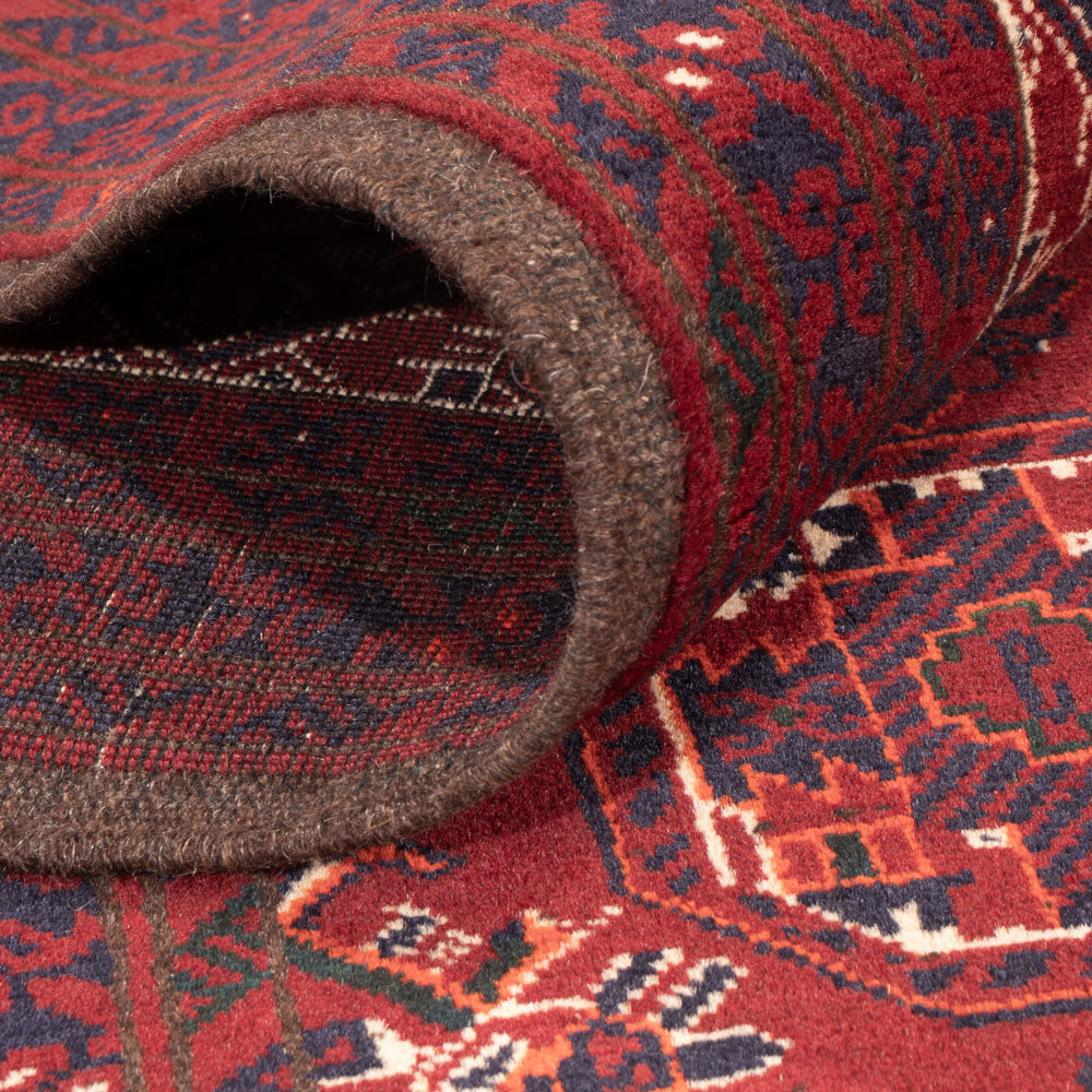 Afghan Rug - Bukhara - 283 x 198 cm - dark grey