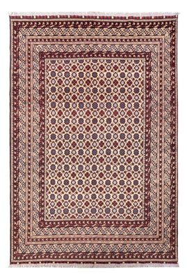 Afghan Rug - 281 x 194 cm - light beige
