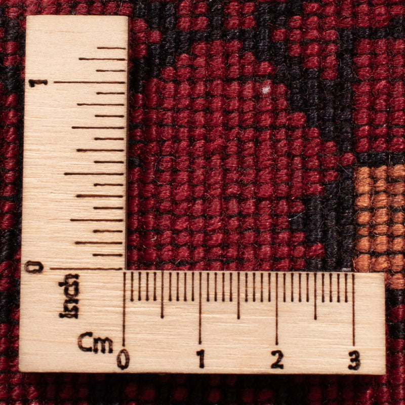 Runner Afghan Rug - Bukhara - 273 x 86 cm - red