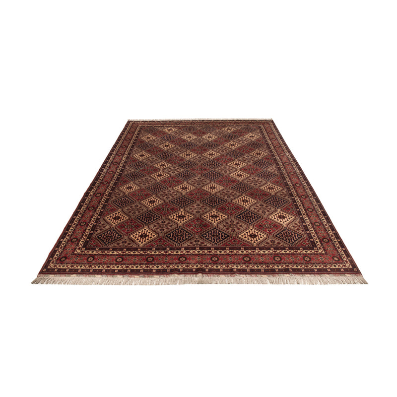 Afghan Rug - 410 x 300 cm - dark beige