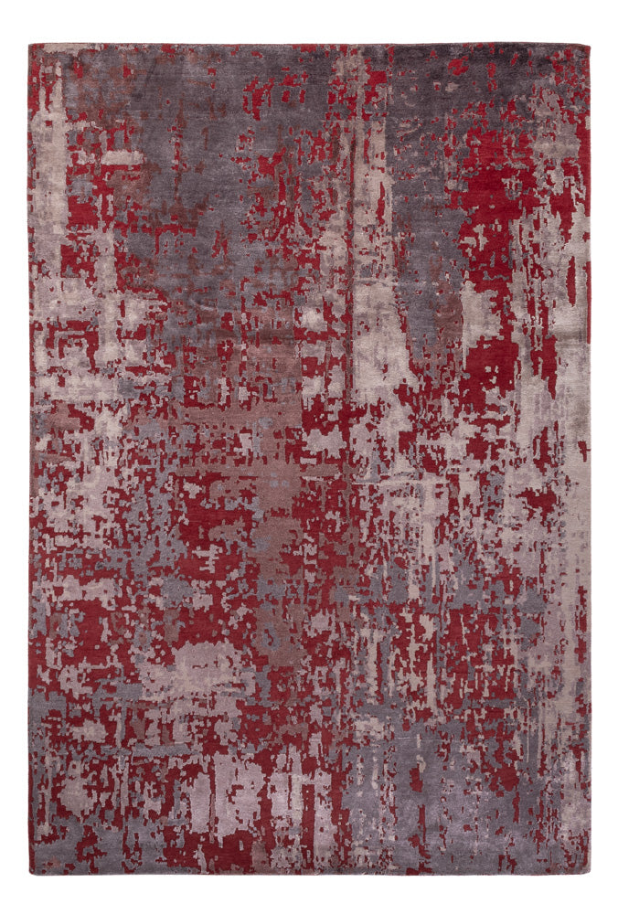 Designer Rug - 300 x 203 cm - red