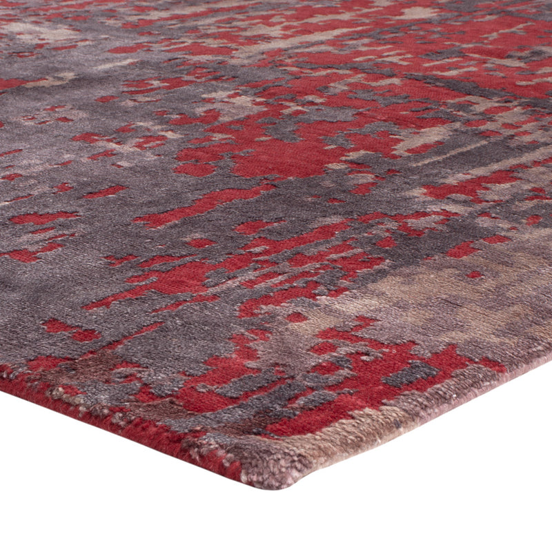 Designer Rug - 300 x 203 cm - red