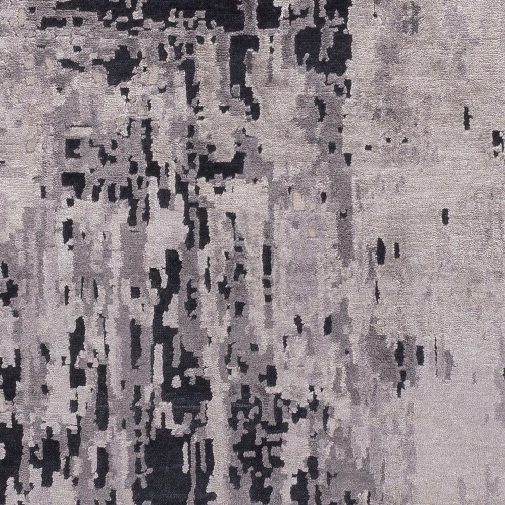 Designer Rug - 296 x 205 cm - black