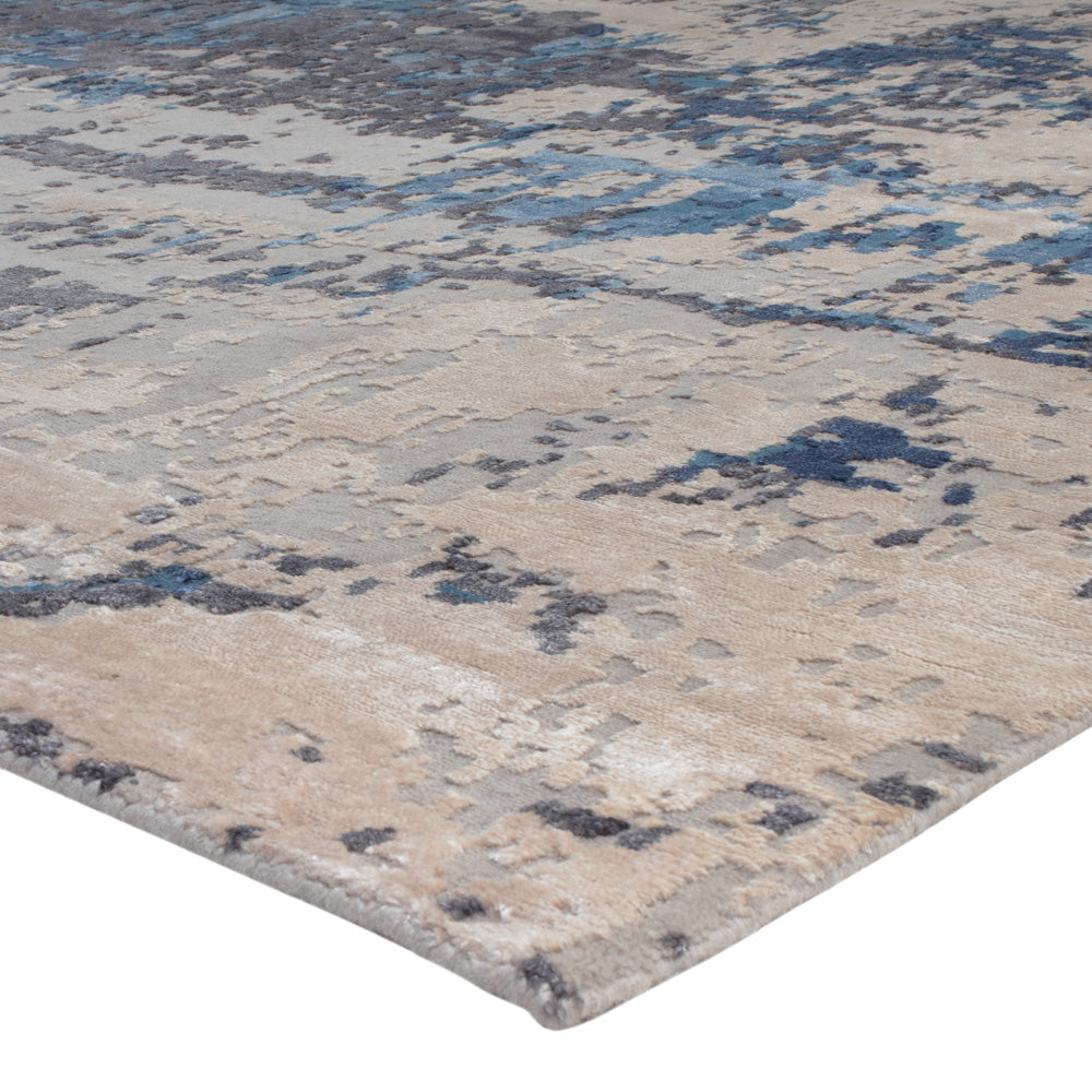 Designer Rug - 298 x 205 cm - blue