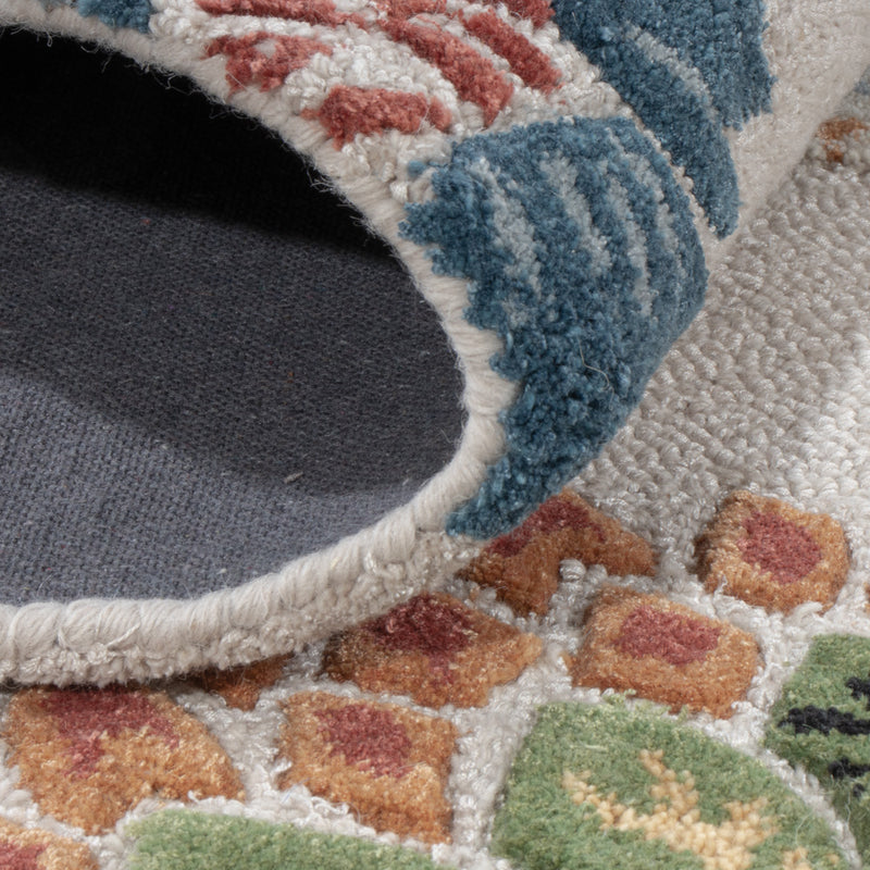 Wool Rug - 185 x 120 cm - multicolored