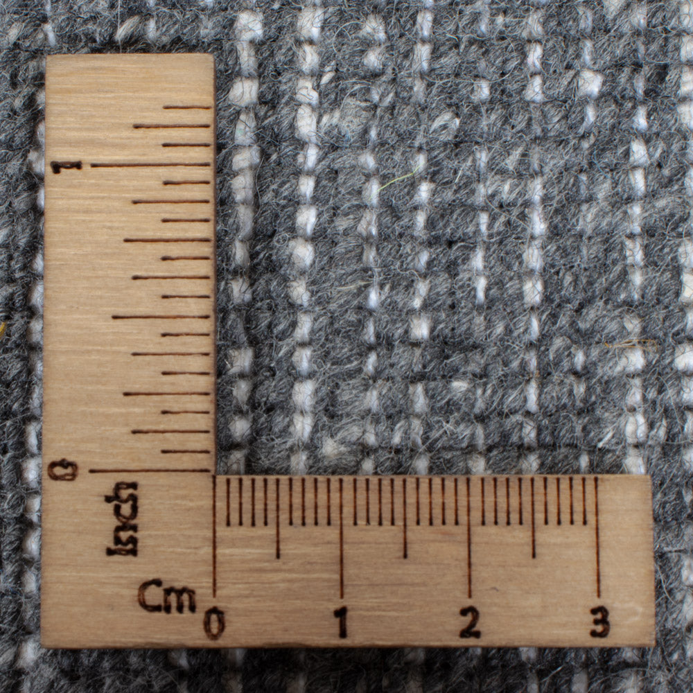 Runner Gabbeh Rug - Loribaft Softy - 300 x 94 cm - anthracite