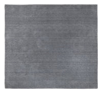 Gabbeh Rug - Loribaft Softy square  - 200 x 200 cm - grey