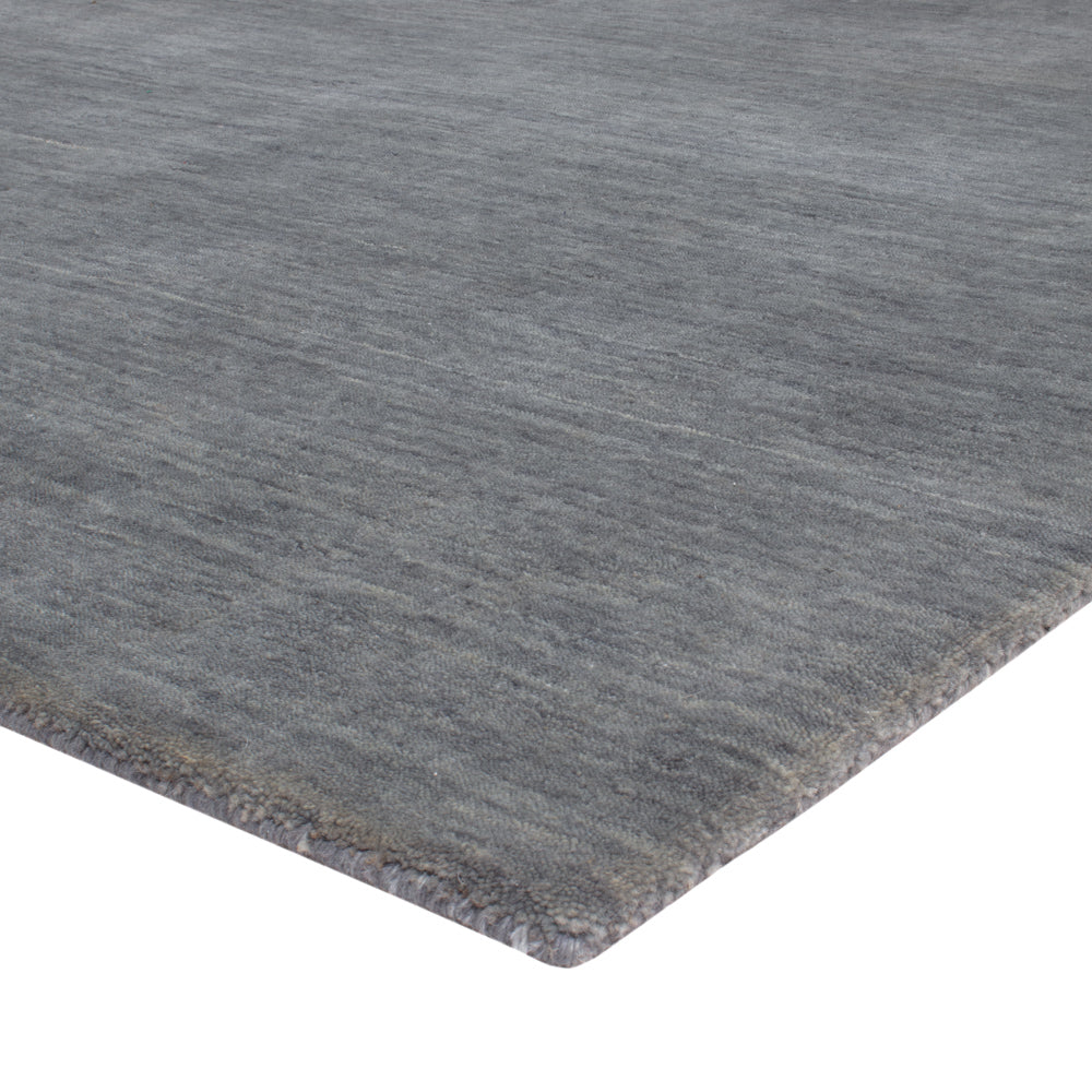 Gabbeh Rug - Loribaft Softy square  - 200 x 200 cm - grey