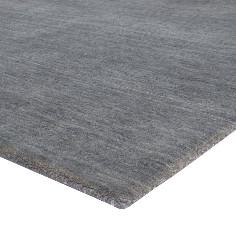 Gabbeh Rug - Loribaft Softy square  - 200 x 200 cm - grey
