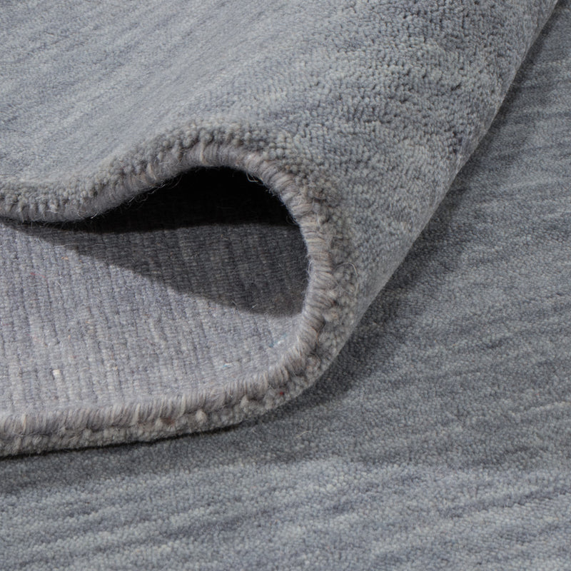 Gabbeh Rug - Loribaft Softy square  - 200 x 200 cm - grey