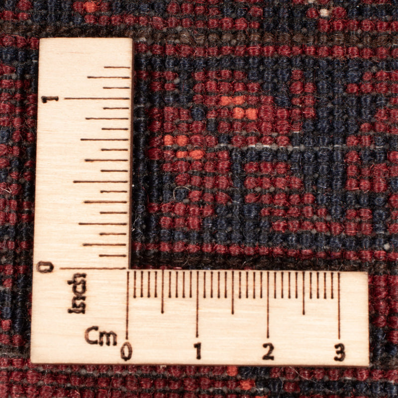 Runner Afghan Rug - Bukhara - 285 x 82 cm - red