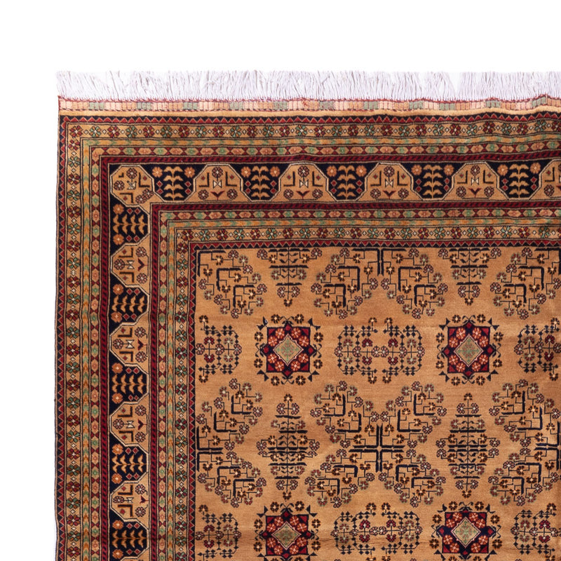 Afghan Rug - 390 x 290 cm - dark beige