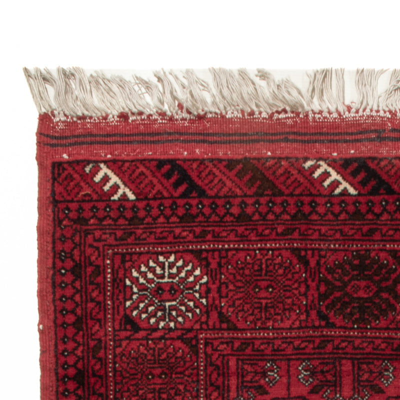 Afghan Rug - Bukhara - 122 x 70 cm - dark red