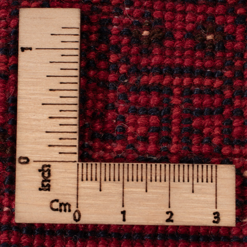 Afghan Rug - Bukhara - 122 x 70 cm - dark red