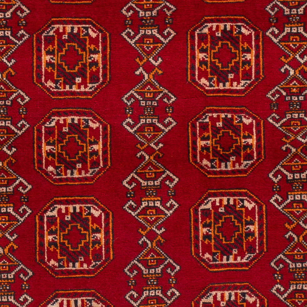 Afghan Rug - Bukhara - 147 x 104 cm - red