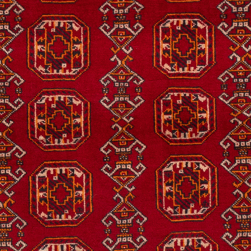Afghan Rug - Bukhara - 147 x 104 cm - red