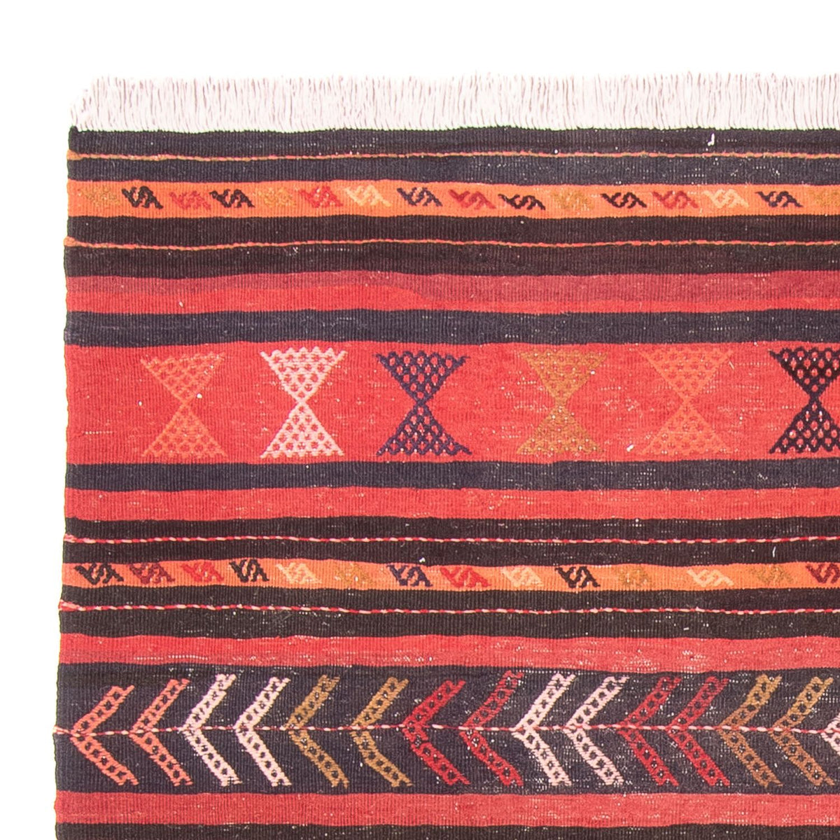 Kelim Rug - Old - 190 x 160 cm - multicolored