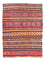 Kelim Rug - Old - 210 x 150 cm - multicolored