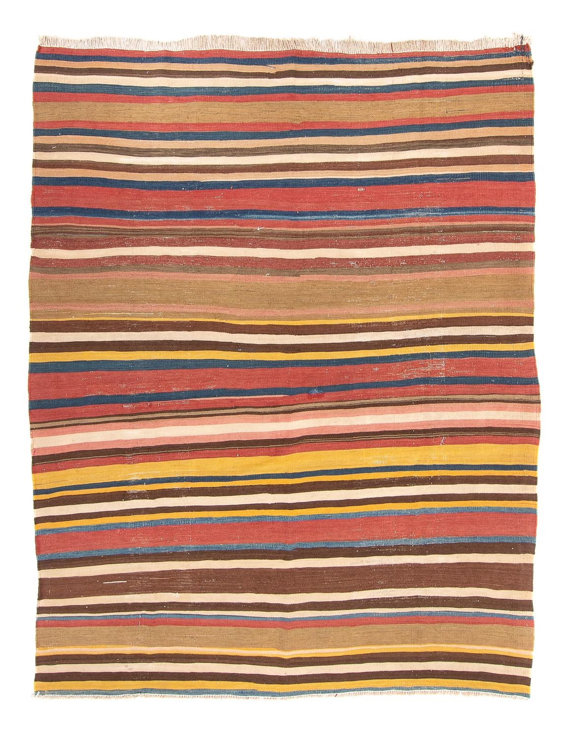 Kelim Rug - Old - 215 x 172 cm - multicolored