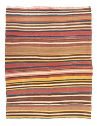 Kelim Rug - Old - 215 x 172 cm - multicolored