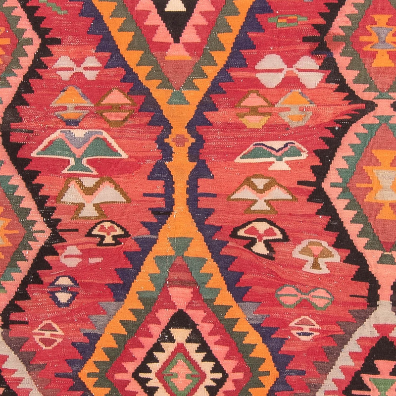 Runner Kelim Rug - Old - 310 x 165 cm - multicolored