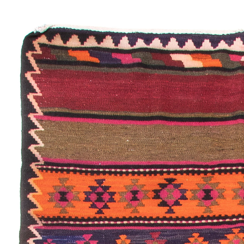 Runner Kelim Rug - Old - 395 x 160 cm - multicolored