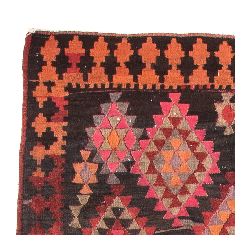 Runner Kelim Rug - Old - 460 x 143 cm - multicolored