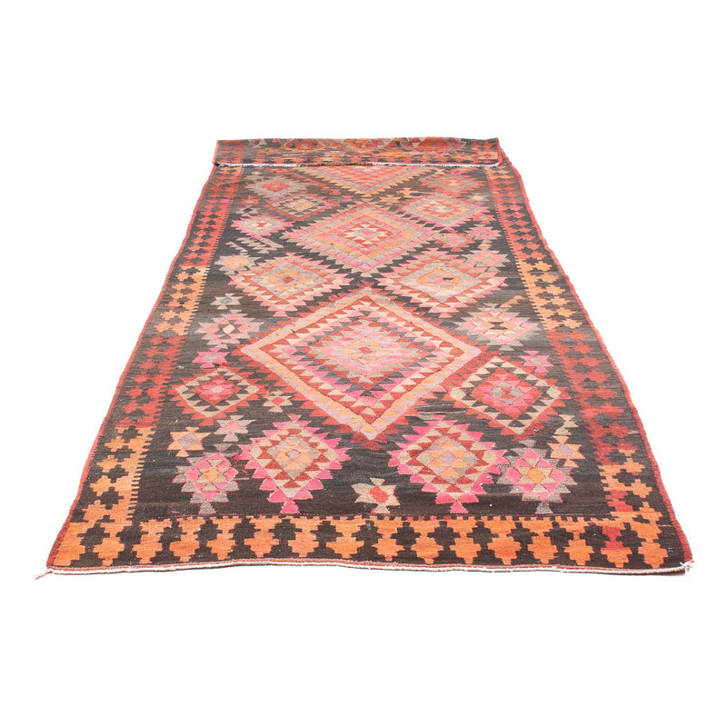 Runner Kelim Rug - Old - 460 x 143 cm - multicolored