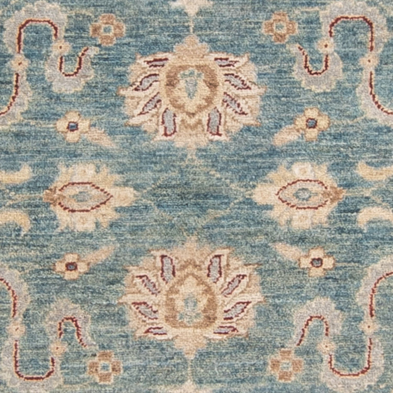 Runner Ziegler Rug - 194 x 78 cm - turquoise
