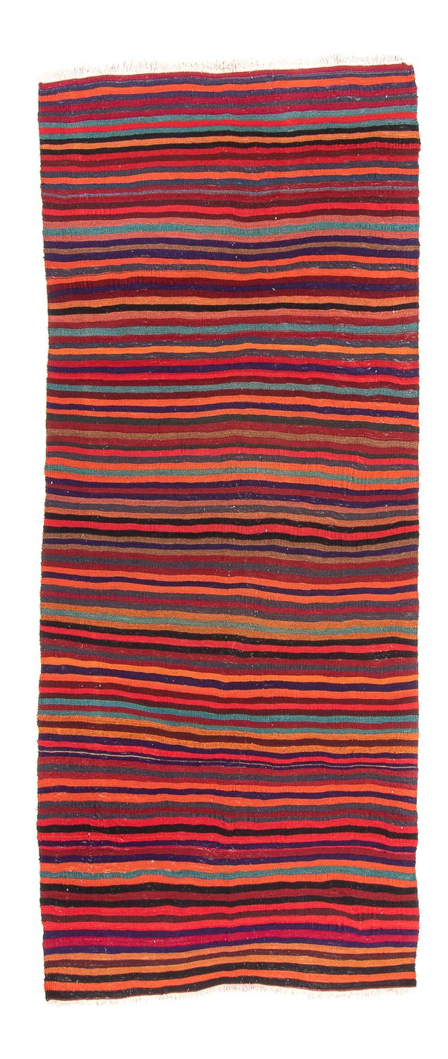 Runner Kelim Rug - Old - 300 x 122 cm - multicolored