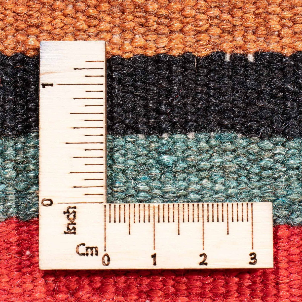 Runner Kelim Rug - Old - 300 x 122 cm - multicolored