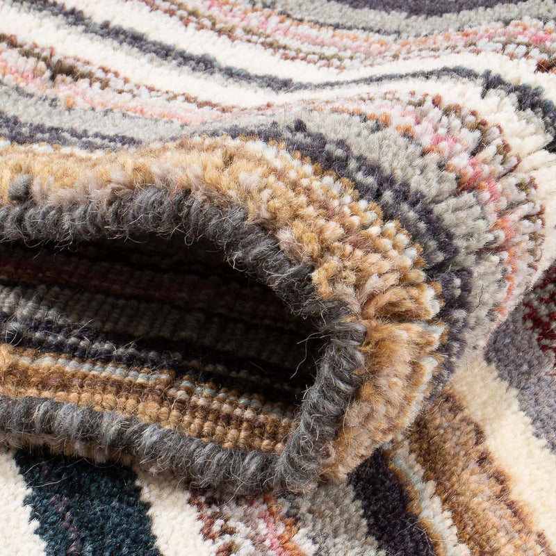 Gabbeh Rug - Loribaft Softy - 160 x 90 cm - multicolored