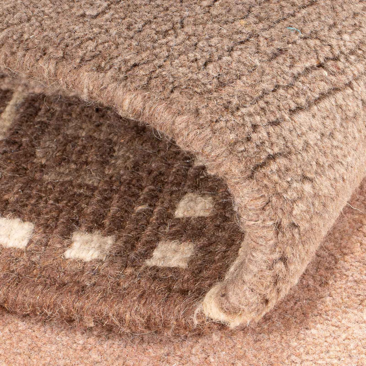 Nepal Rug - 148 x 83 cm - light brown