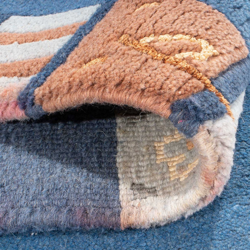 Nepal Rug - 160 x 90 cm - blue