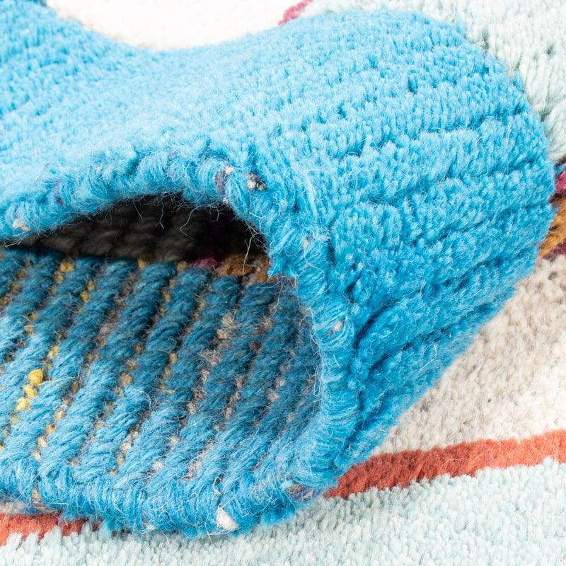 Nepal Rug - 140 x 70 cm - turquoise