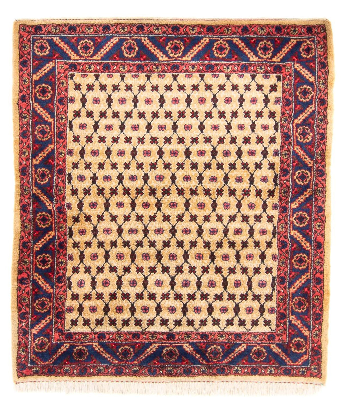 Perser Rug - Nomadic square  - 147 x 131 cm - beige