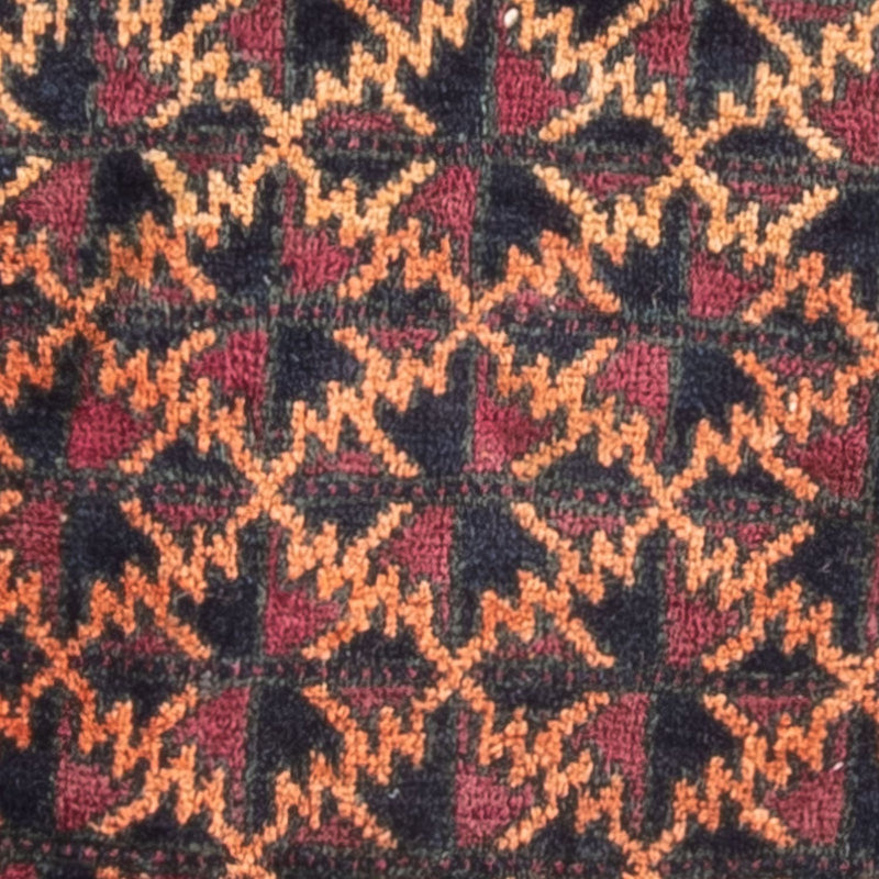 Belutsch Rug square  - 70 x 60 cm - multicolored