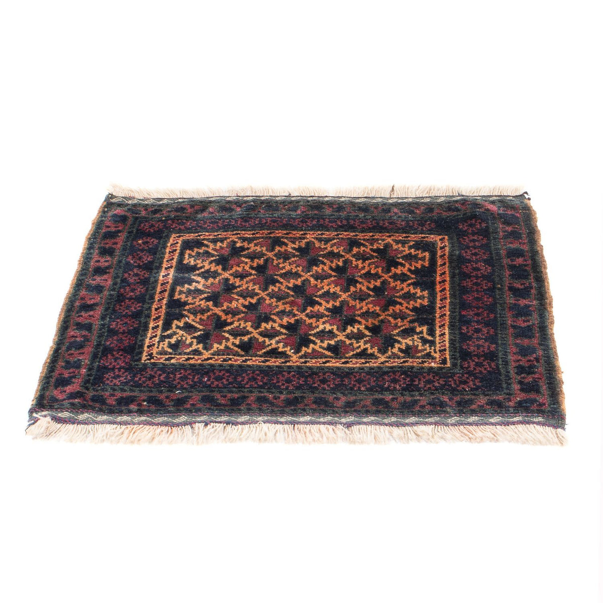 Belutsch Rug square  - 70 x 60 cm - multicolored