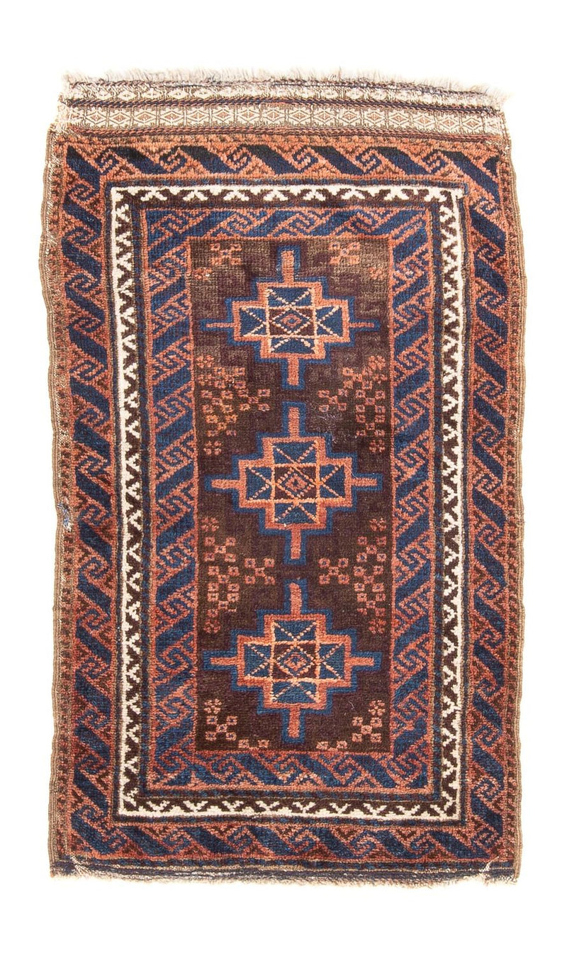 Belutsch Rug - 103 x 58 cm - brown
