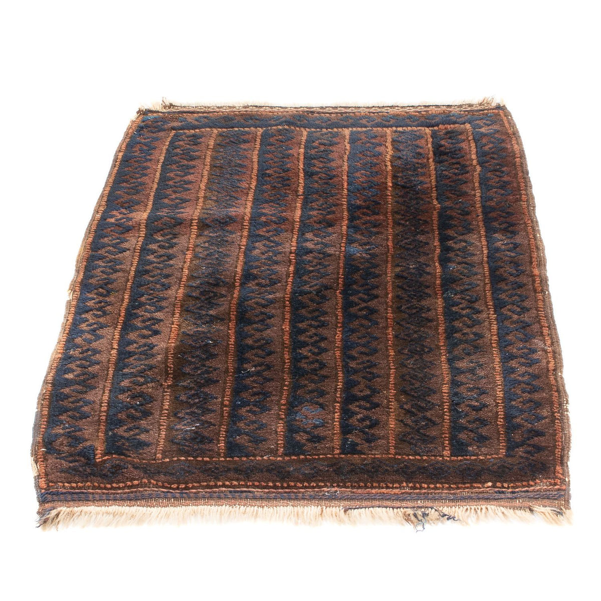 Afghan Rug - 100 x 61 cm - brown