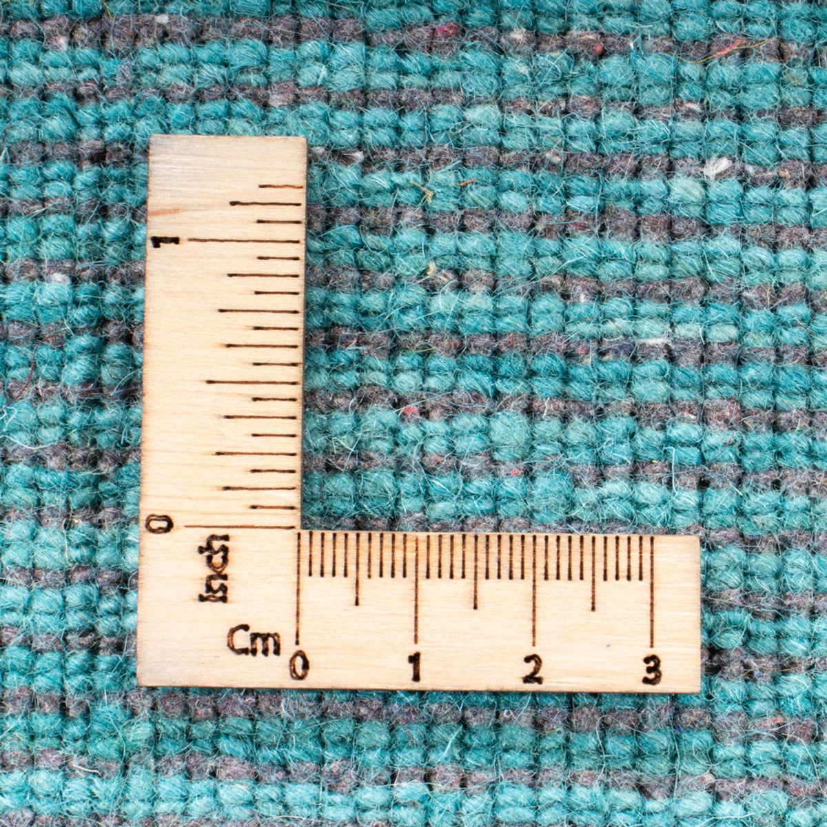 Gabbeh Rug - Softy square  - 200 x 200 cm - turquoise